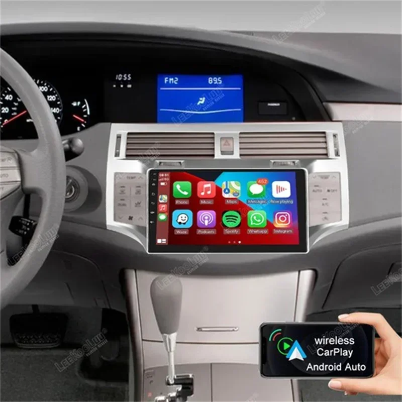 Android 12 Car Stereo Radio GPS for Avalon 2005-2010 with Ios Carplay