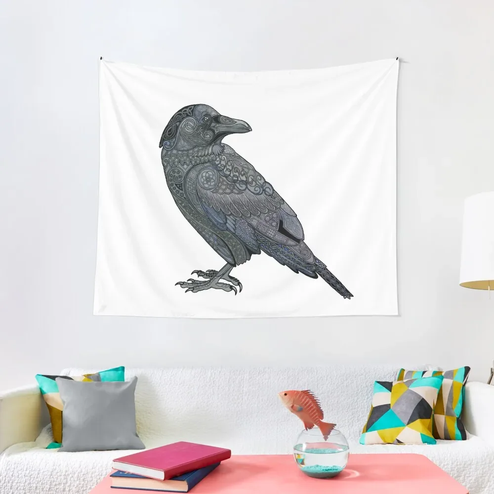

Celtic Raven Tapestry Room Decorations Aesthetics Bedroom Decor Aesthetic Tapestry