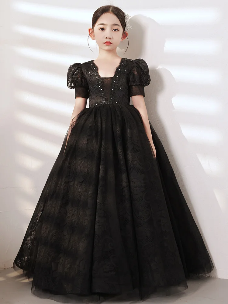 black-luxury-children-birthday-party-dress-elegant-long-formal-evening-gown-for-prom-young-girls-ceremony-kid-graduation-dresses