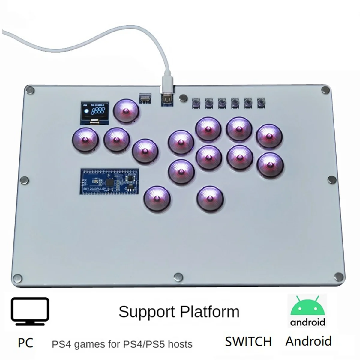 ̵  LED ֽ Ʈڽ  Ʈѷ, Xinput, Dinput ̴ ư ܼ, PC, NS, PS4, PS3, Steam