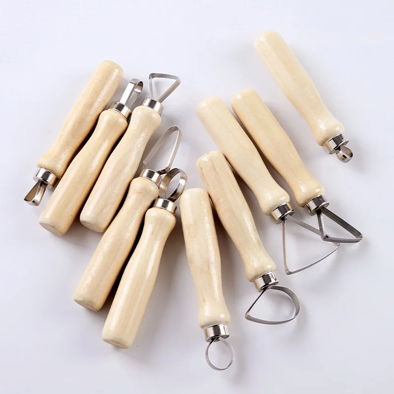 Big Head Repair with Knife Clay Clay Tools Handicraft Pottery Making Tools 10 piece polymer clay tools pottery tools clay sculpting tools pottery sculpting tools clay craft tool