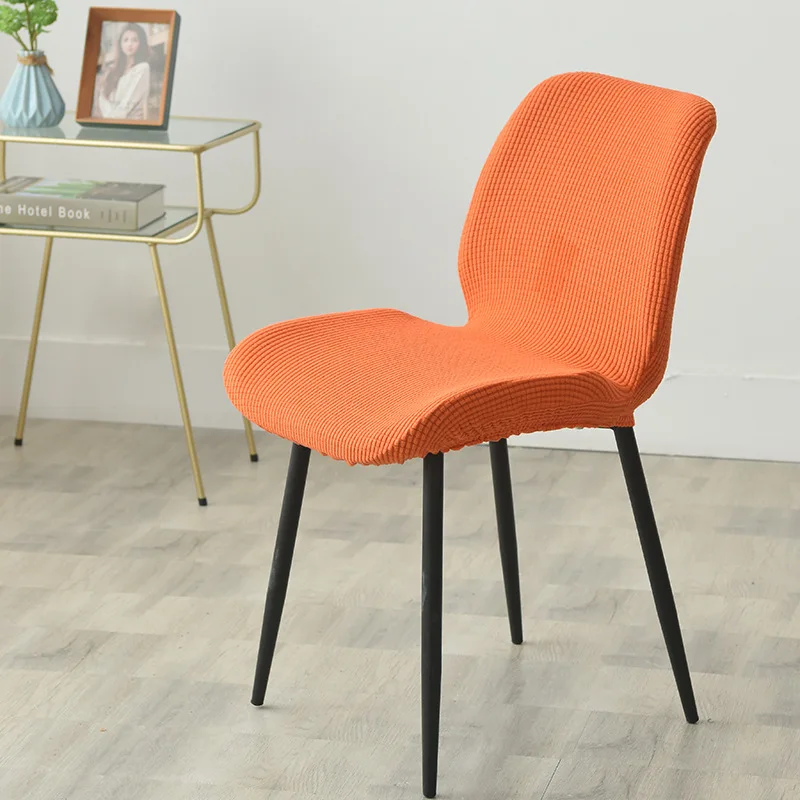Curved Dining Chair Covers Universal Fit Modern Home Stool Seat Protectors All Season Elastic Chair Cover Elastic Season Covers