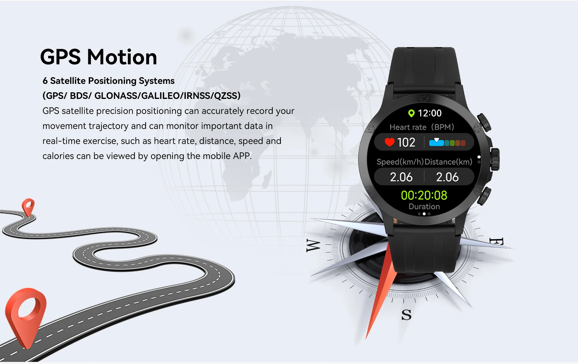 Imilab IMIKI Xplorer Pro GPS Smartwatch description image 3