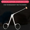 17.5cm Ear Care Picker Pliers Tongs Earwax Remover Micro Alligator Crocodile Hartmann Nasal Forceps Ear Wax Canal Cleaner Clip 6