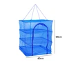 Layers Drying Net for Herbs Hanging Basket Folding Dry Rack Herb Drying Net Dryer Bag Mesh For Flowers Buds Plants Organizer 6