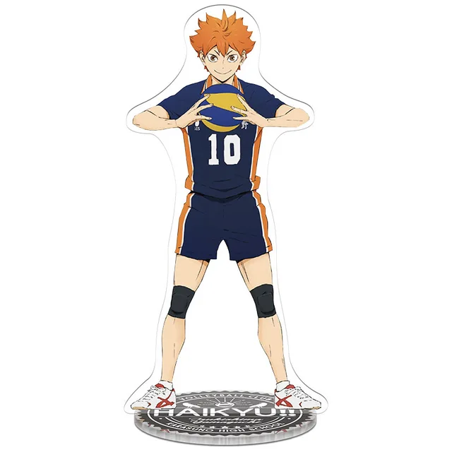 Anime Acrylic Stand Action Figure Toy Haikyuu!!! Wiki Combination Group PVC  Acrylic Desktop Stand Model