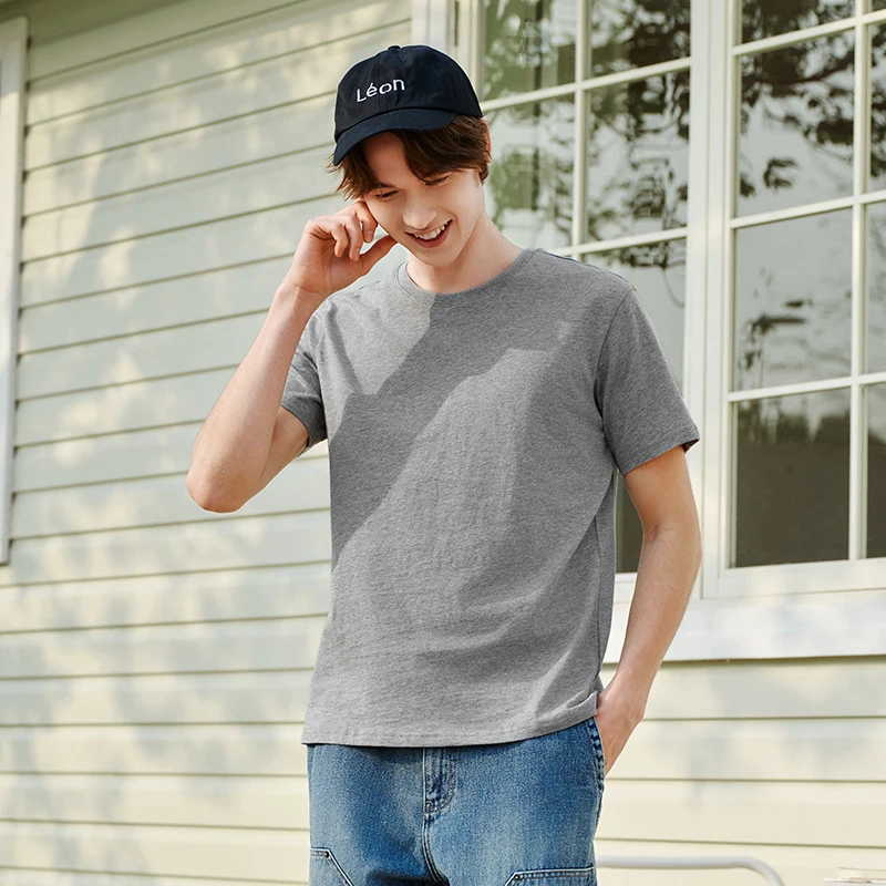 Men's Pure Cotton Short Sleeve T-Shirt