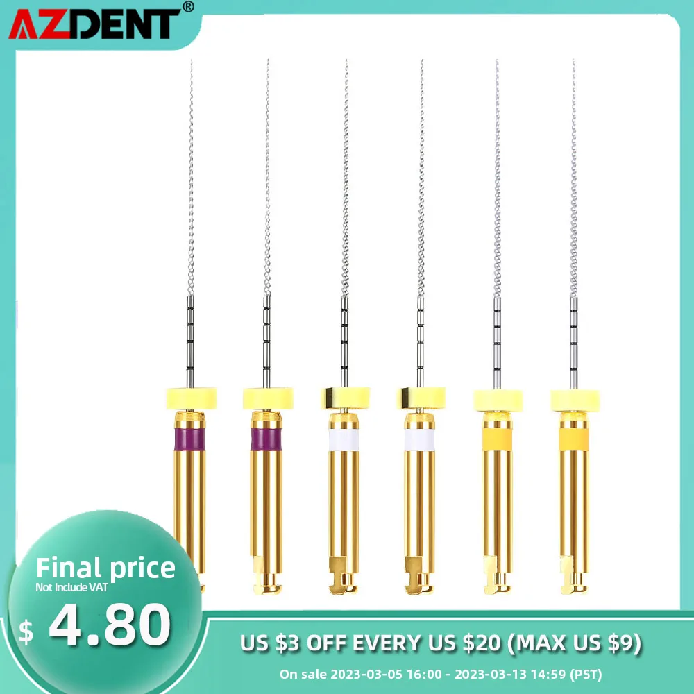 Dental Endo File Engine Use Root Canal Instrument 25mm Dentistry Rotary