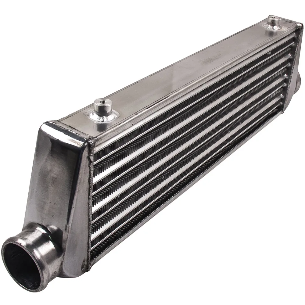 Universal Intercooler 27''x7''x2.5" Tube & Fin for Audi Jetta Inlet 2.5" / 64mm