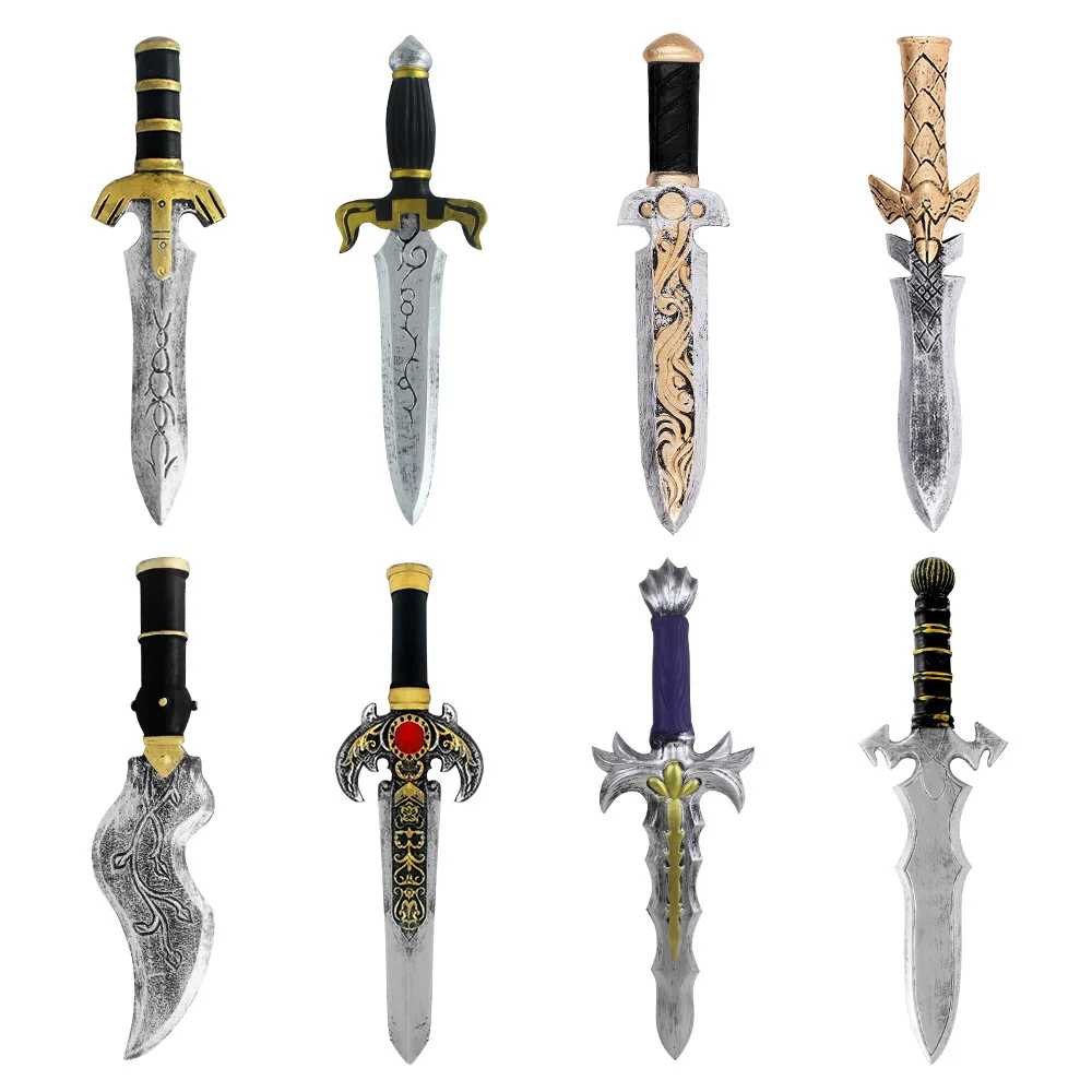 Pu Foam Cosplay Knife Sword Pu Foam Halloween Prop Dagger Children
