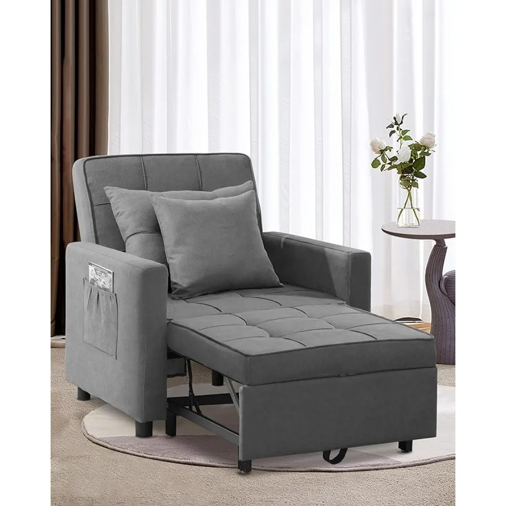 

Adjustable Recliner Romantic Chair Sofa Home Furniture Living Room Sofa Set Armchair Rooms and Sofas Furniture Offers Dark Gray