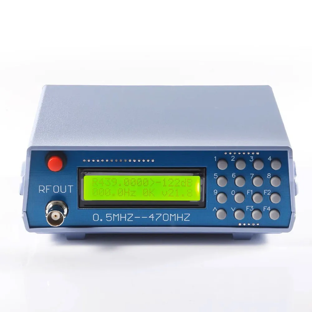 

Walkie Talkie FM Radio FM Radio RF Signal Generator -70-132dBm 0.5MHz-470MHz Blue Debug FM Radio Walkie Talkie