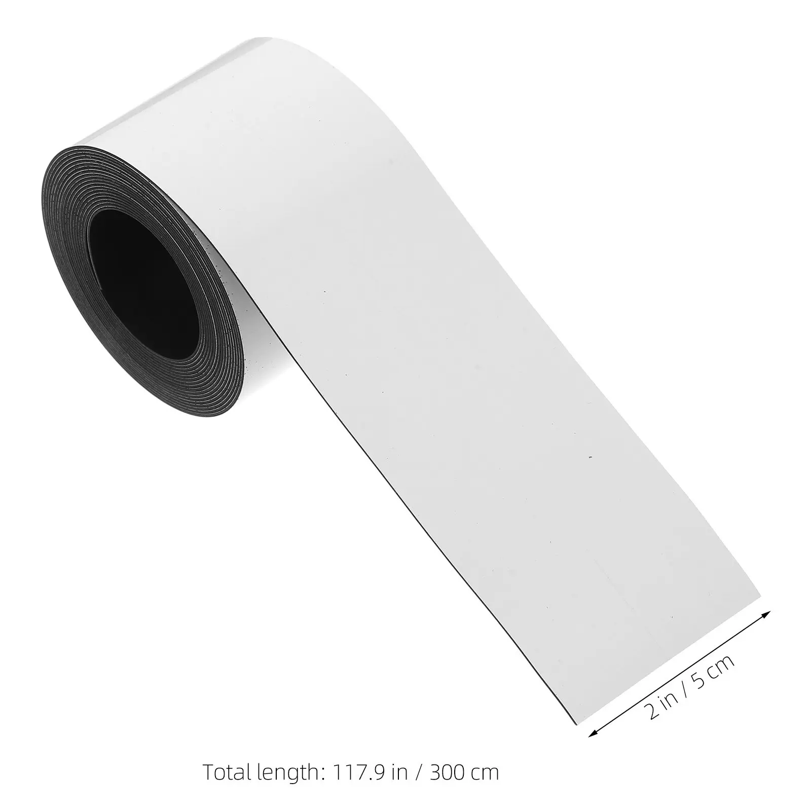 DIY 자석 이름표 50mm 부드러운 고무 자석 애완동물 필름 라벨 (냉장고, 화이트보드, 사물함, 수납함, 양념통용)