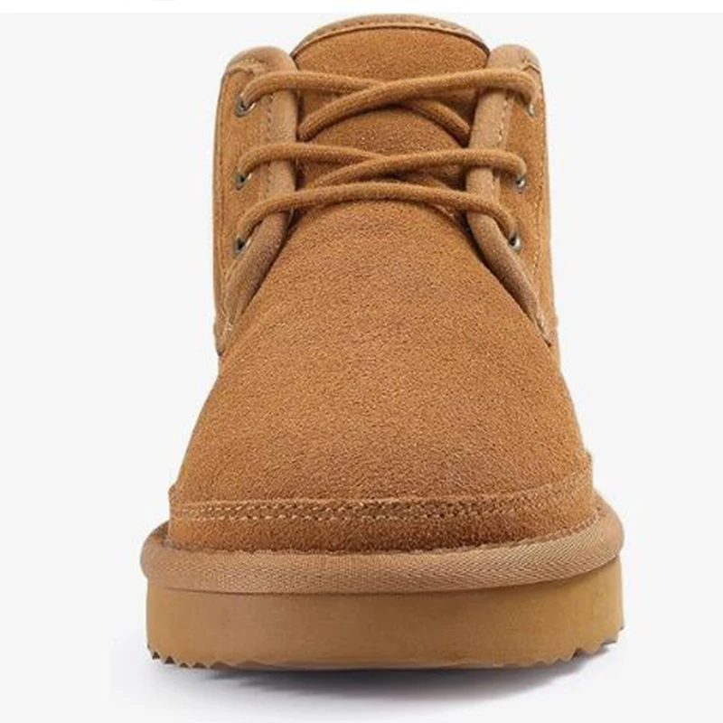 Waterproof Fuzzy Snow Boots Women Ankle Boots