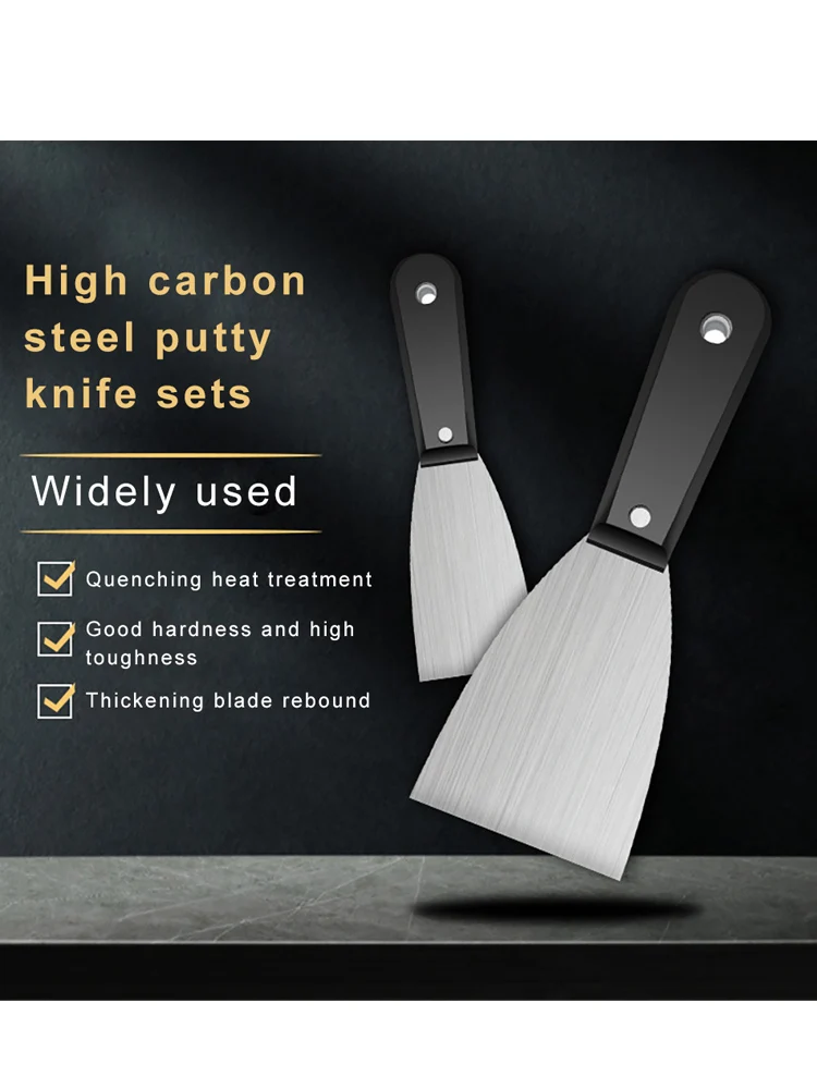 1/2/3/4/5inch Stainless Steel Wall Paint Plaster Shovel Putty Knife Scraper Blade Shovel Filling Spatula Hand Construction Tools putty knife scraper drywall spatula wall scraper paint scraper