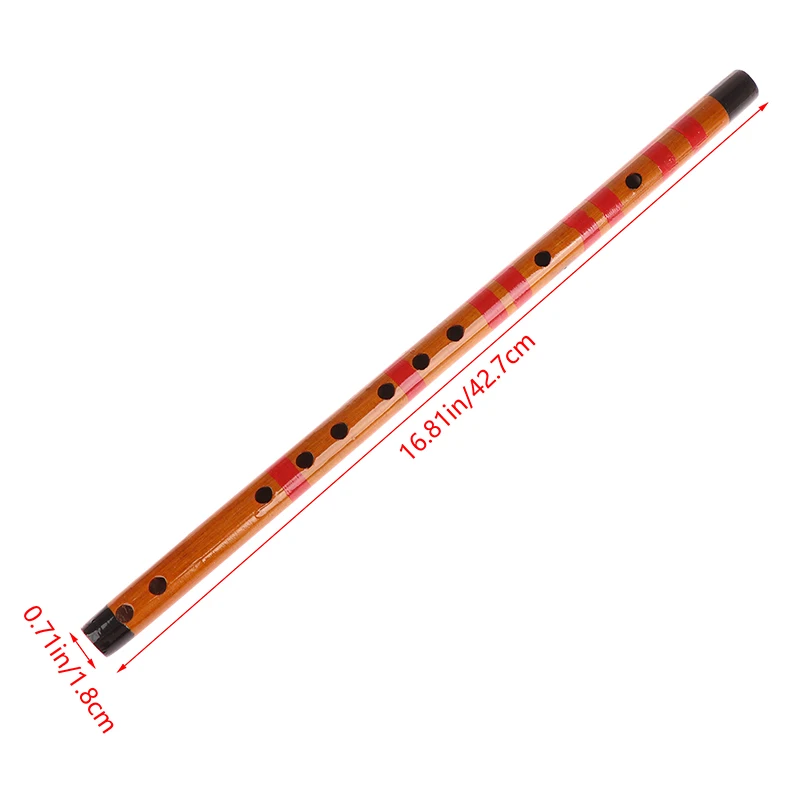 1Pc Professional Traditional Chinese Style Bamboo Flutes Woodwind Flutes Musical Instruments for Beginner, musical instruments