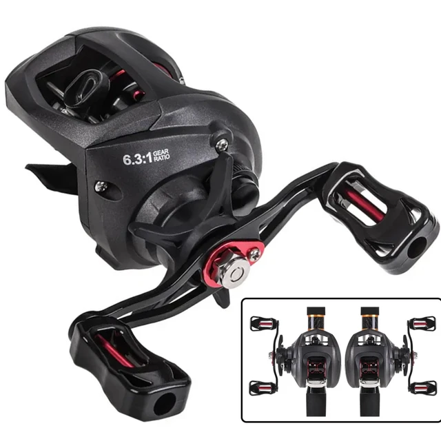 CNC Baitcasting Reel High Speed Fishing Reels Bait Finesse System