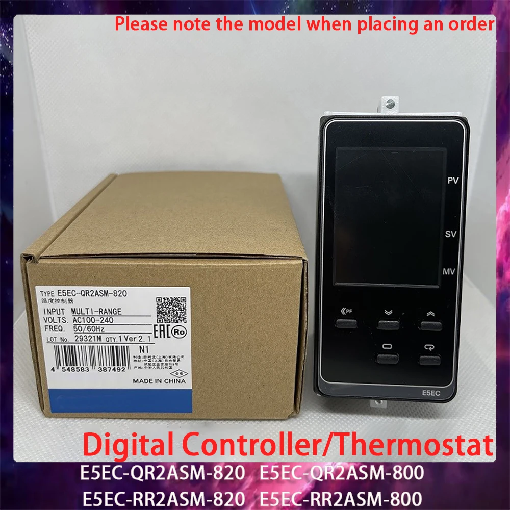 

E5EC-QR2ASM-820 E5EC-QR2ASM-800 E5EC-RR2ASM-820 E5EC-RR2ASM-800 Digital Controller Thermostat Fast Ship Works Perfectly