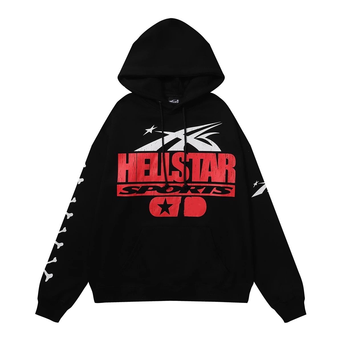 Hellstar Men's Hoodie Women's hoodie Loose Casual Printed pattern 2024 New Pure Cotton Material  Hip-hop
