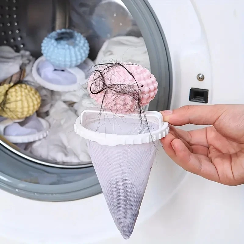 Bolsa de malla para limpieza de filtro de pelo para lavadora