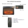 Electric Fireplace Insert, Ultra-Thin Fireplace Heater with Log Set,1400W, Recessed Fireplace with Over Heating Protection 4