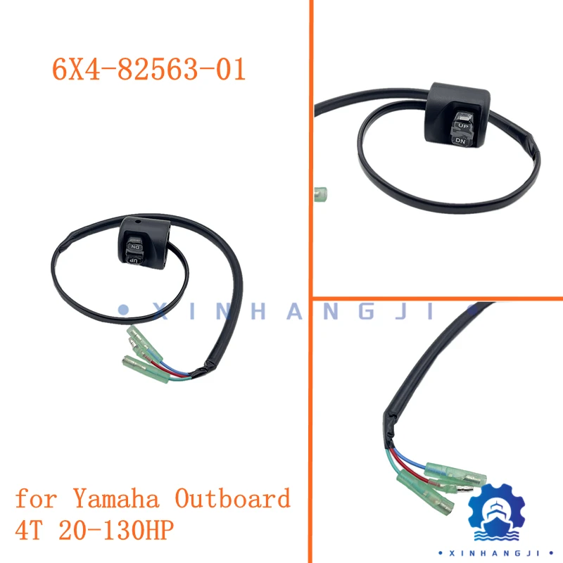 Muslimtrim & Tilt Switch A Per Motore Fuoribordo Yamaha 4 Tempi 20/25/30/40/50 /60/70/75/80/90/100/115/130Hp Muslimate