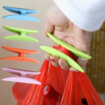 Maniglia per borsa della spesa: impugnatura morbida, comodità a mani libere per plastica, borse per la spesa e borse della spesa