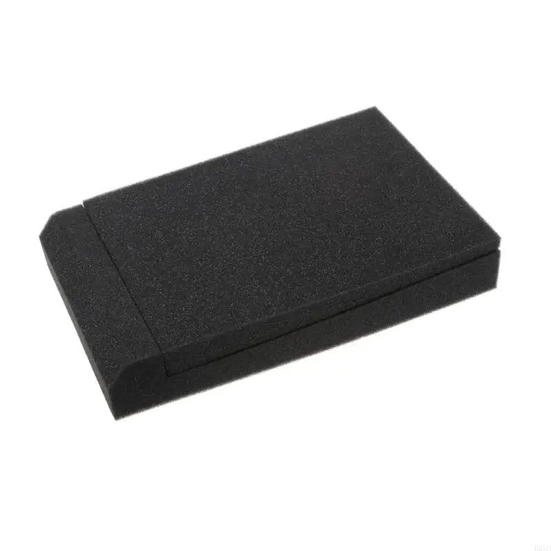 2 Pcs Sponge Studio Speaker Acoustic Isolation Foam Isolator Pads D0LD
