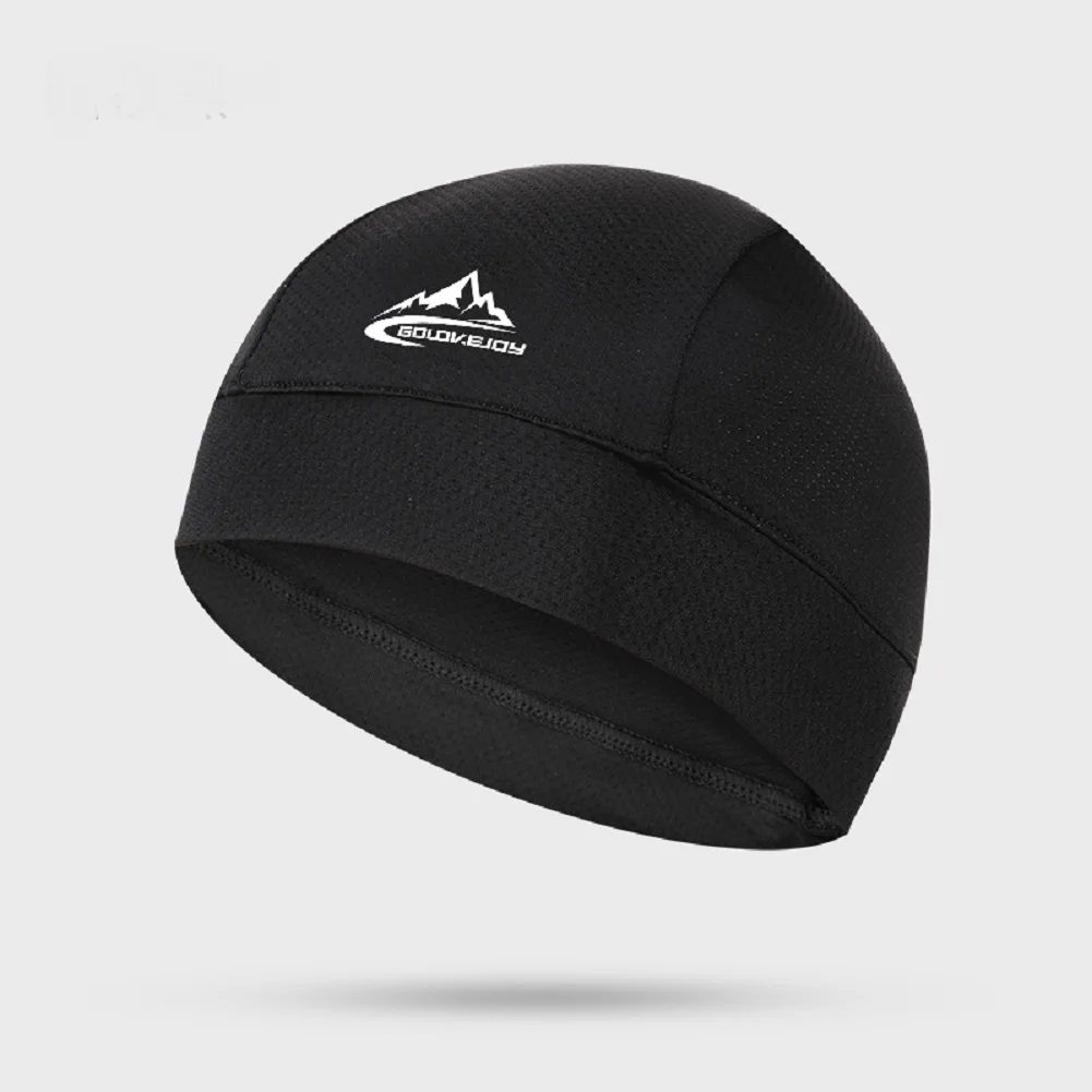 1Pc Quick Dry Cycling Cap Motorcycle Helmet Liner Bike Summer Riding Anti-Sweat Hat Quick-drying Windproof Sports Cycling Cap