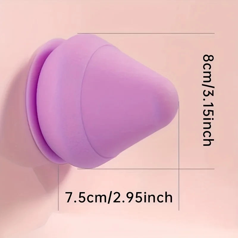 Wall-mounted Fascia Cone Multi-Function Suction Cup Wall Massager For Back Muscle Relaxation Arm Foot Massager Trigger Point