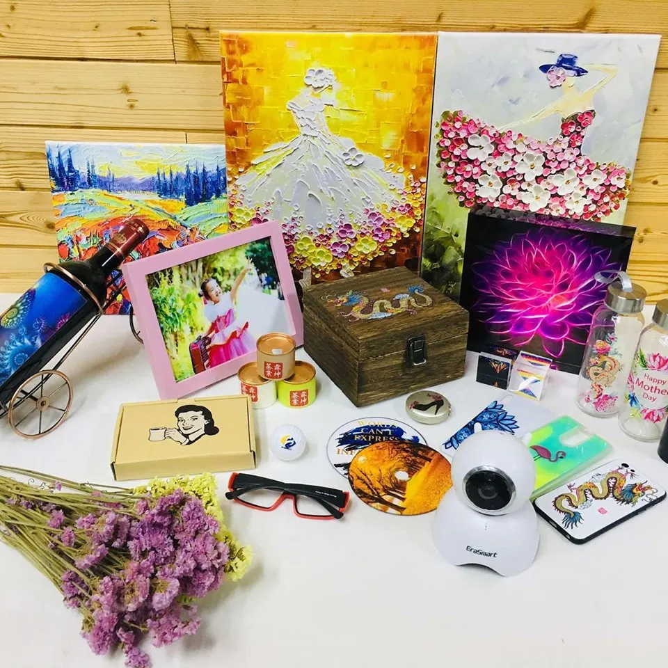 Рисунок 4 - Цифровая металлическая УФ-печать на платформе