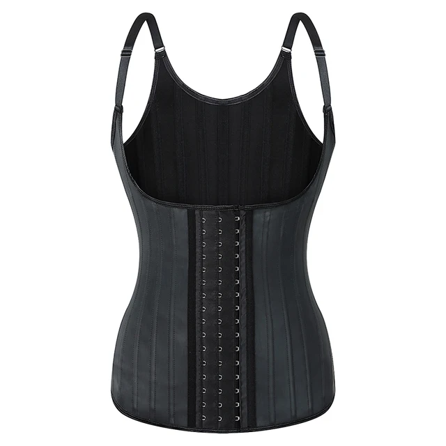 Haut moulant en latex façonnant, corset serré de contrôle du ventre, gilet de sport façonnant la taille