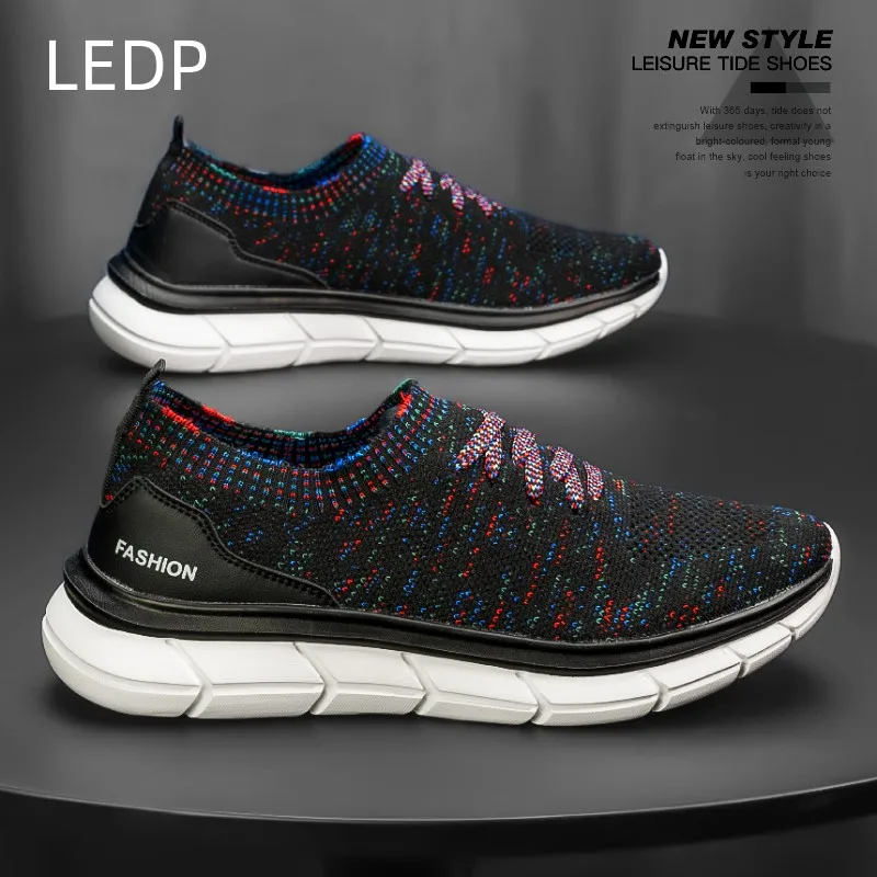 

Мужские кроссовки, повседневные модные оригинальные мужские кроссовки, лидер продаж в 2023 году, обувь из дышащего плетеного материала для весны и лета