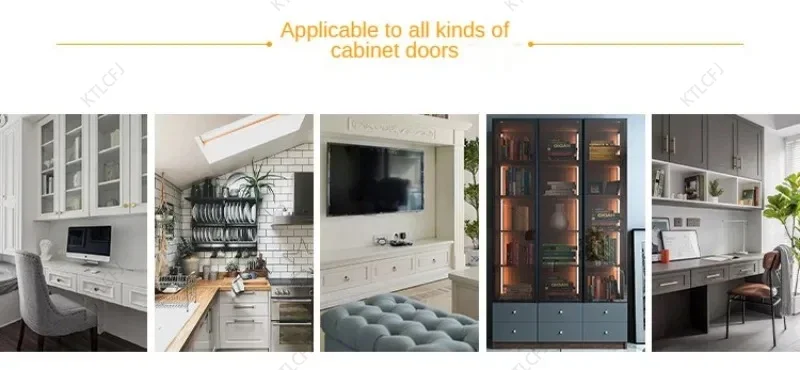 Description Picture 3 of itemCabinet Door Handles European Style Red/White/Black Amber Cabinets Wardrobe Door Handles Modern Minimalist Drawer Handles