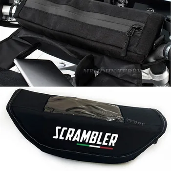 Accessorio moto Borsa portaoggetti manubrio impermeabile e antipolvere per DUCATI Scrambler1100 ducati scrambler400 scrambler 800