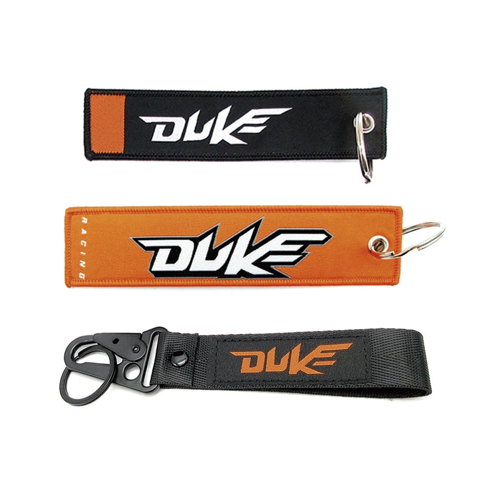 Motorcycle Accessories Doublesided 3d Embroidery Keychain Collection