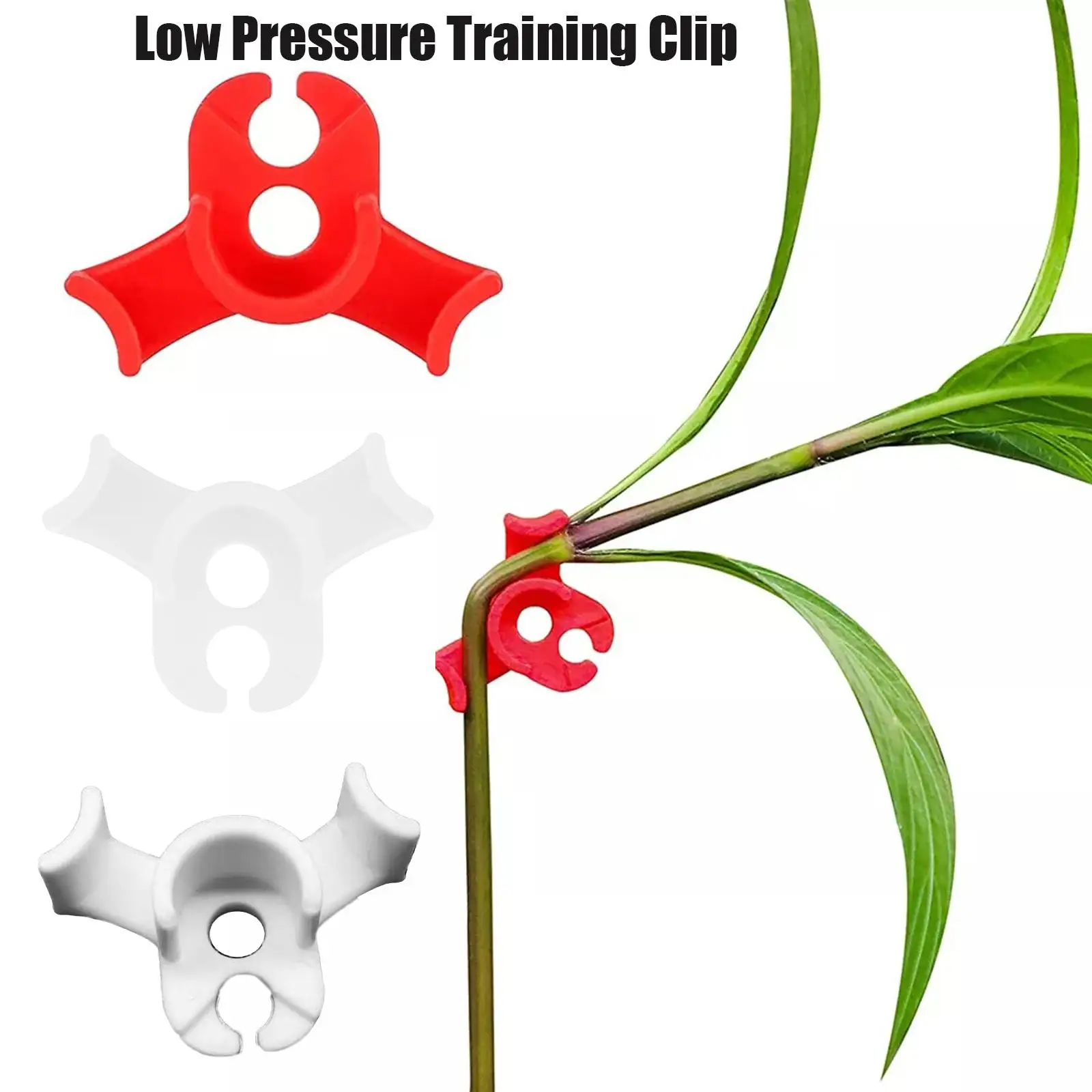 

20pcs 90 Degree Plant Branches Bender Reuseable LST Clips Low Stress Training Plant Bender Control The Growth Garden Decoration