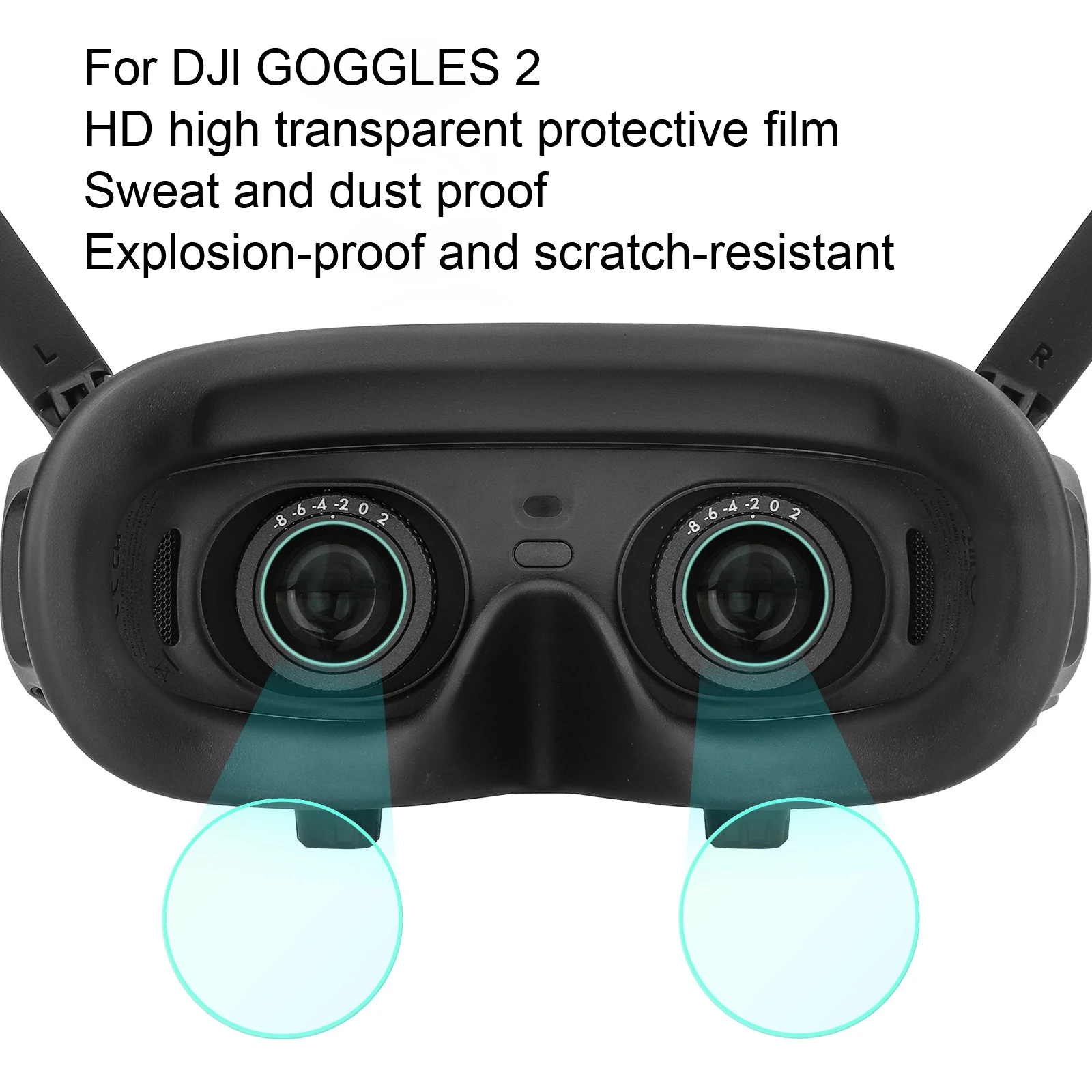 Per Dji Avata Occhiali Pellicola Protettiva Occhiali Dji 2 Hd Pellicola Antideflagrante Per Accessori Dji Avata