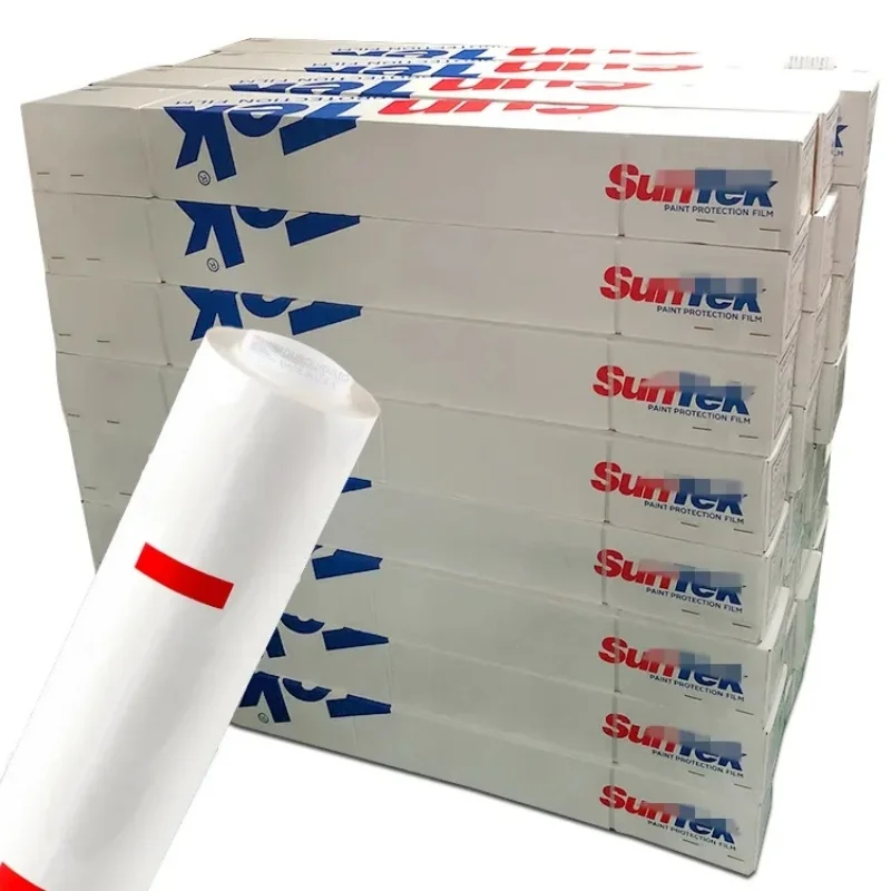 Suntek-brand-PPF-1-52X15m-anti-collision-glossy-self-adhesive-PPF-TPU ...