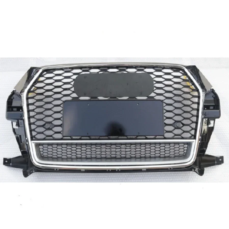 

Front Bumper Grill Center Grille for Audi Q3/SQ3 2016 2017 2018 (Refit for RSQ3 Style) car accessories