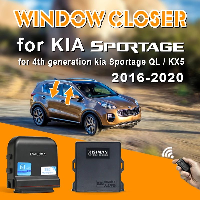 Car Power Window Closer Kit For Kia Sportage Kx5 20162020 Automatic