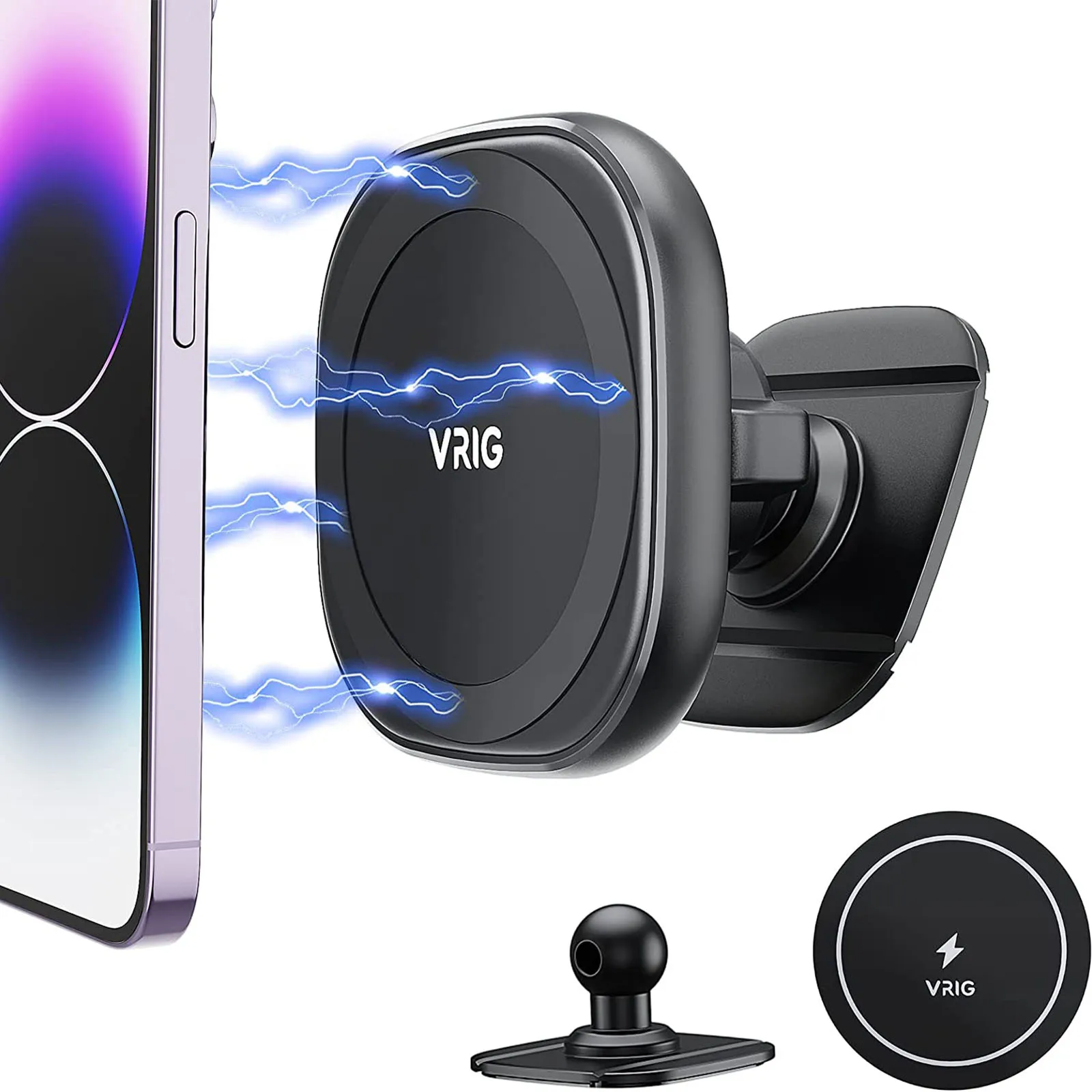 Mg-06 Universale Magsafe Staffa Per Telefono Supporto Per Auto Supporto Per Telefono Magnetico Supporto Per Telefono Da Auto Per Tablet Cellulare Andr