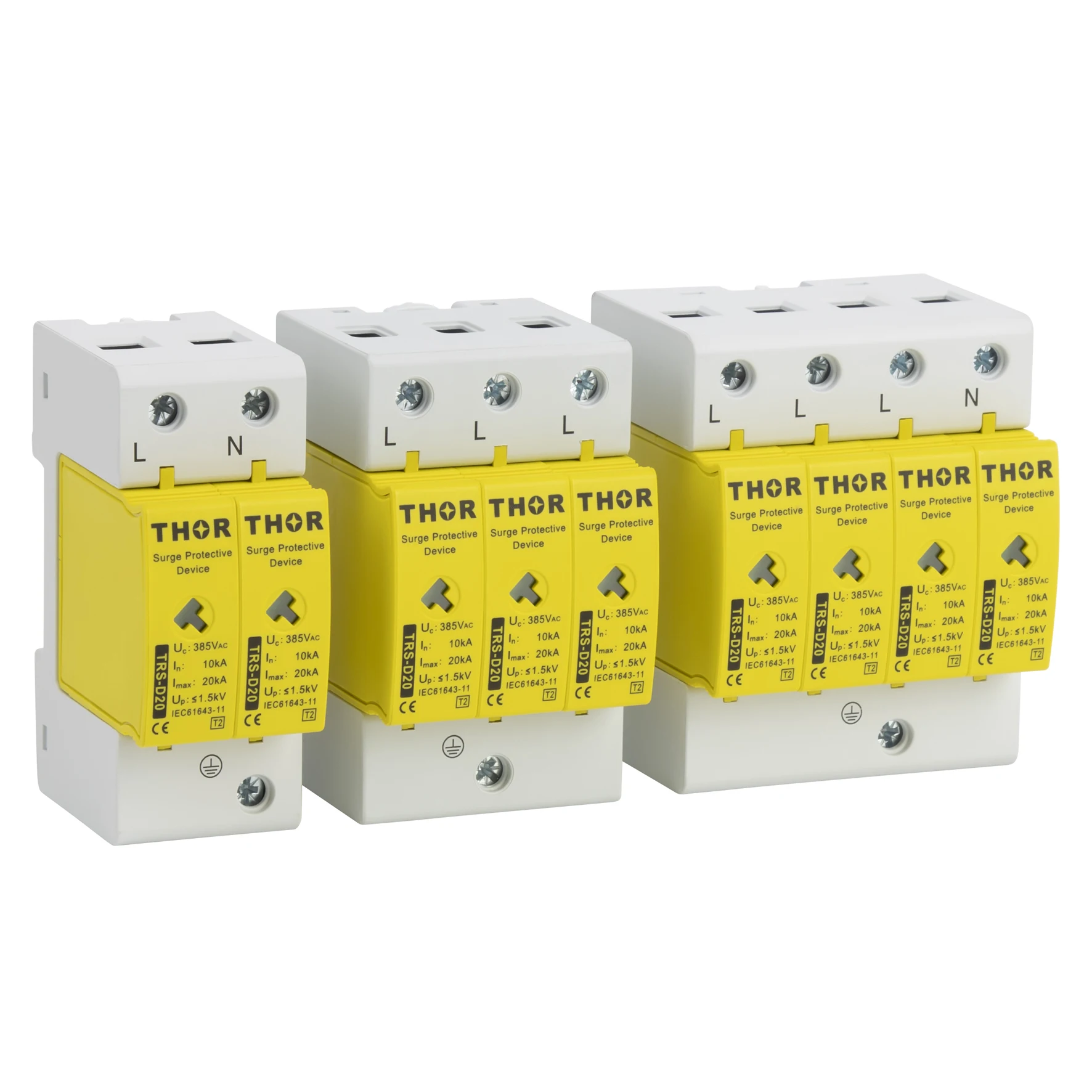 AC Surge Protector  Surge protection device SPD - THOR Electric