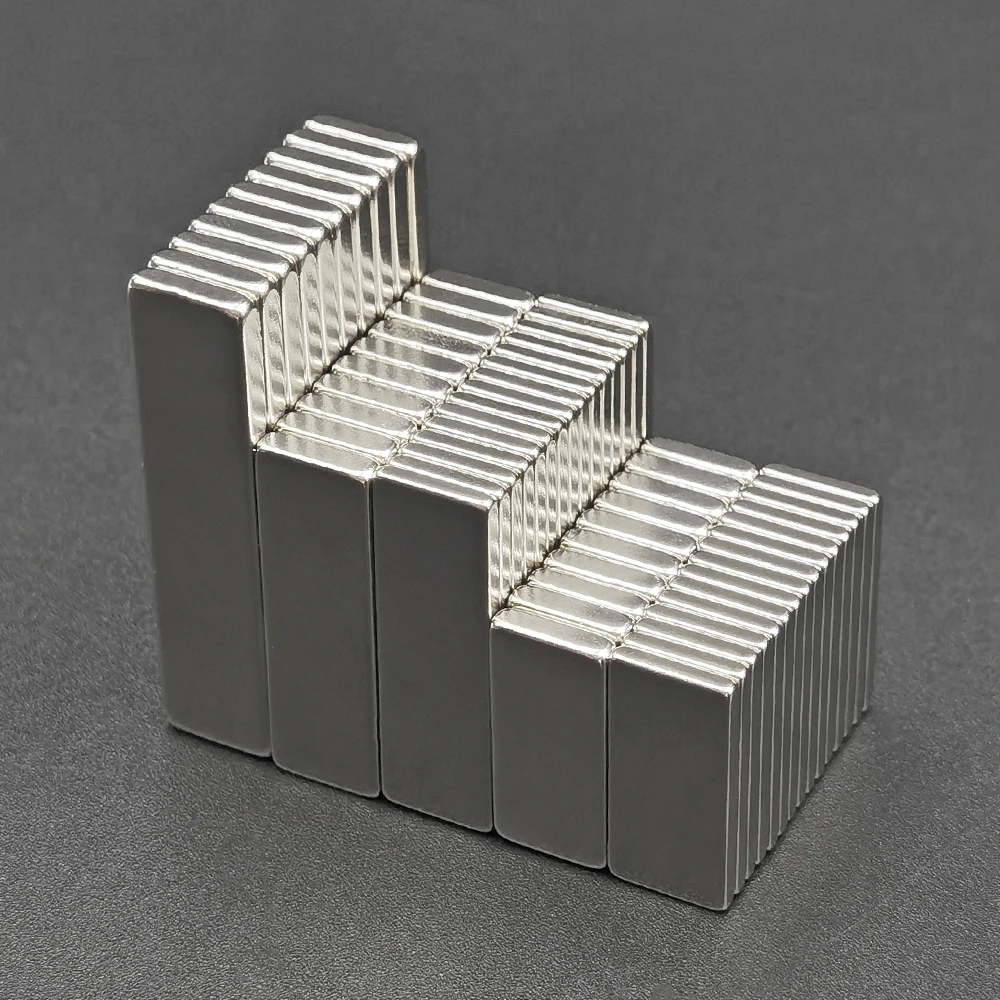 10x5x2-60x10x3mm Block Rectangular Neodymium magnets N35 Strip Magnet