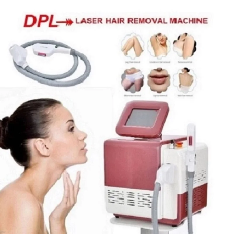 

Permanent Hair Removal Depilator E-light OPT IPL Laser Skin Tightening Dye Pulse Light Salon Machine