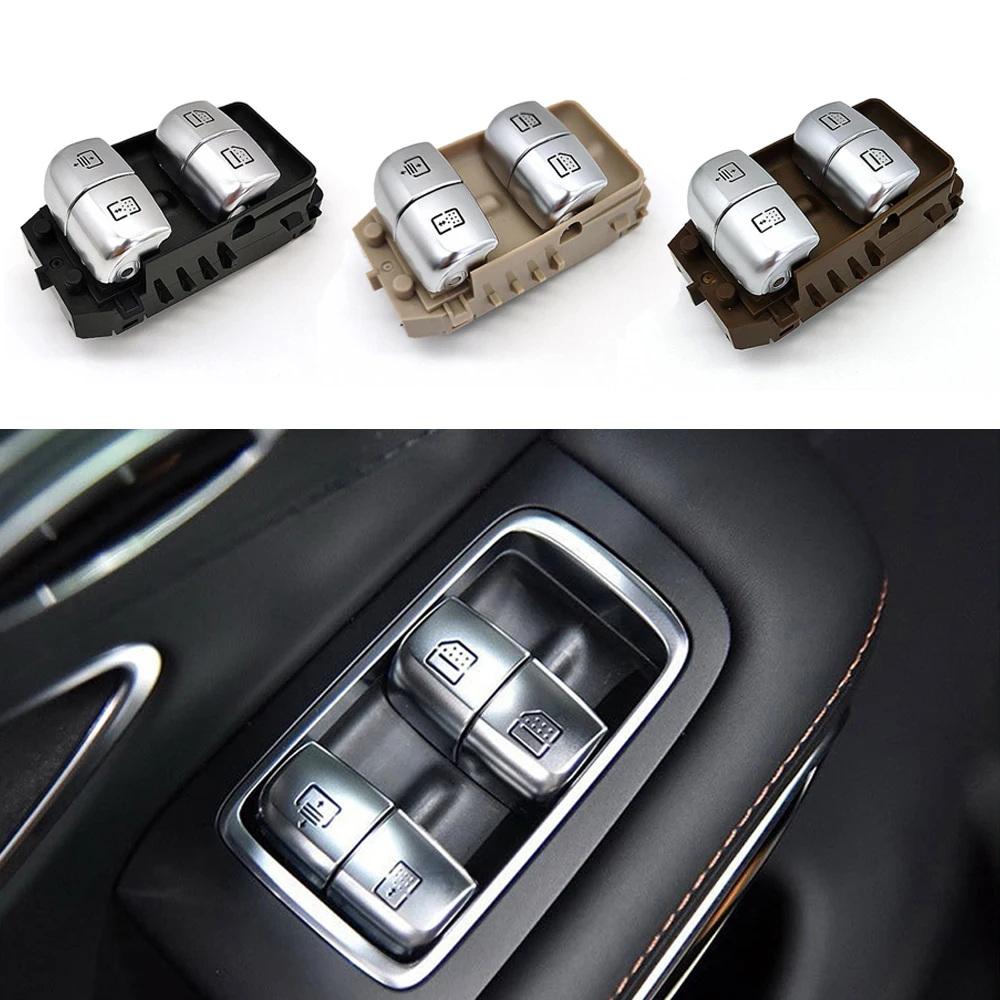 

Power Master Window Control Switch For Mercedes Benz W222 W213 E S-Class 22290515059051 22290515058R73 Black Beige Brown