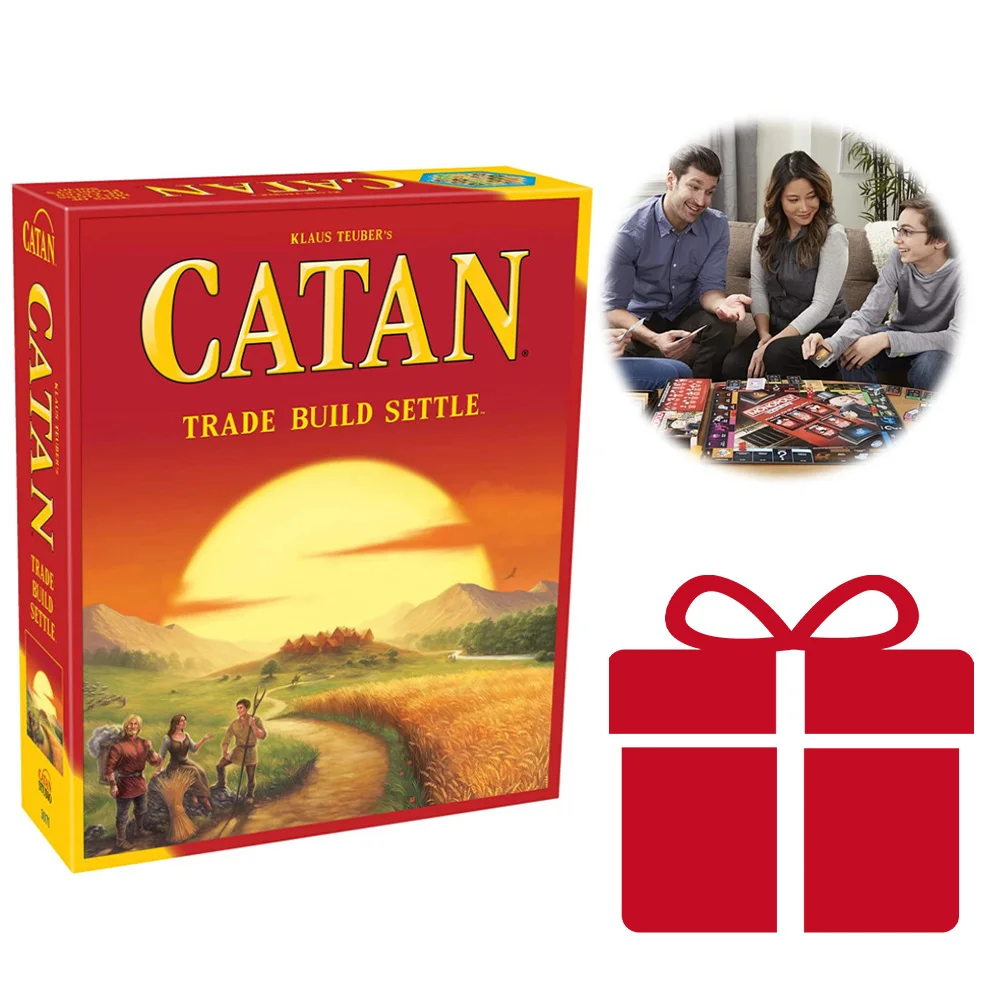 Christmas Adventure Board Game Party Card Games Strategy Game Family Puzzle Leisure Toy for Kids Adults Party Supplies