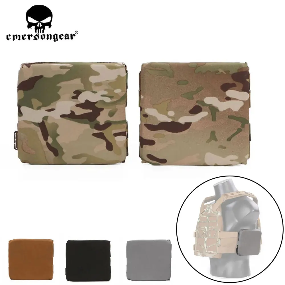 EMERSONGEAR Tactical Plate Side Pouch Protective Carrier For SS Vest Plate Carrier Multicam Shooting Hunting Accessories EM9055