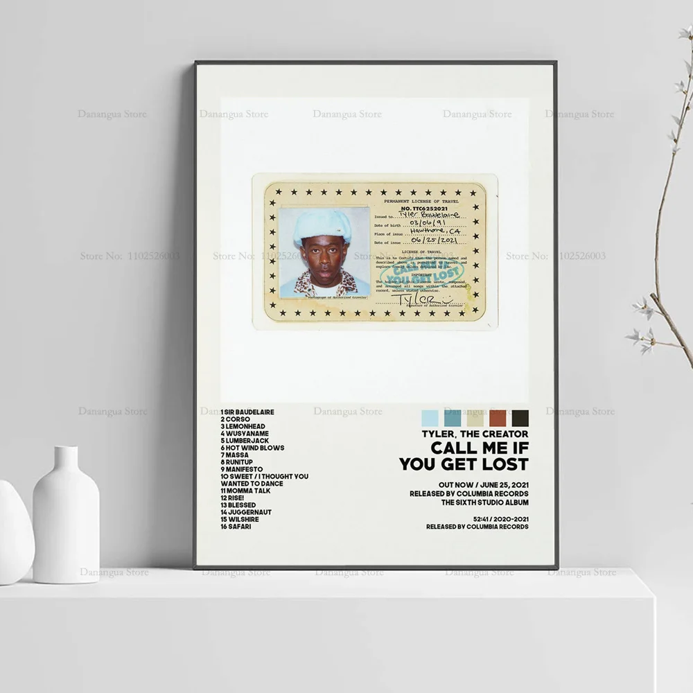 Tyler the Creator - Call Me If You Get Lost - Poster – TrippyStore