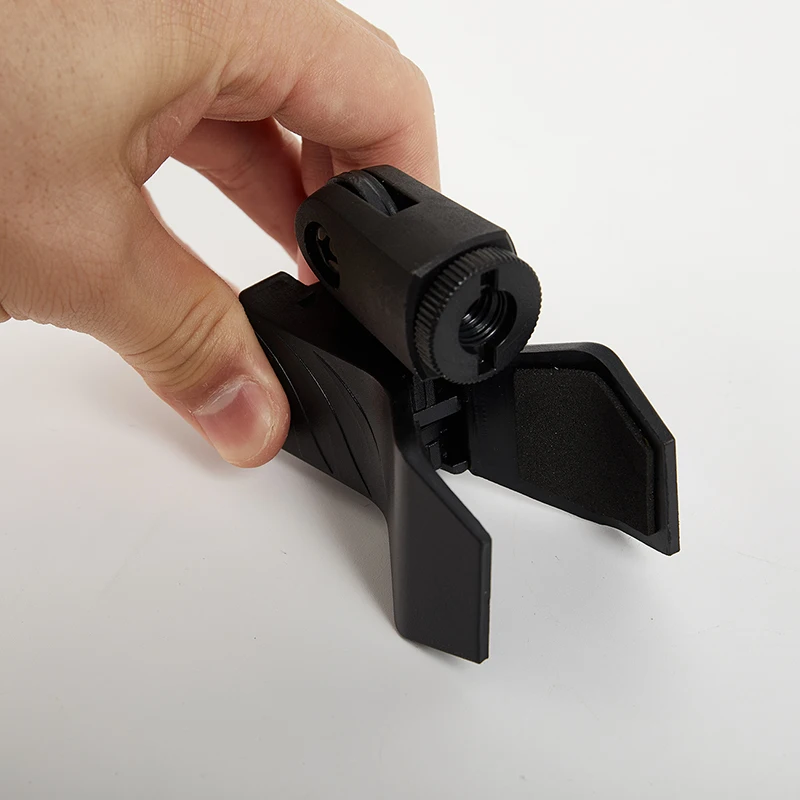 새로운 다기능 실용적인 휴대용 마이크 홀더 범용 무대 사용 클립 스탠드 회전 가능 조절 가능 신축성 내구성